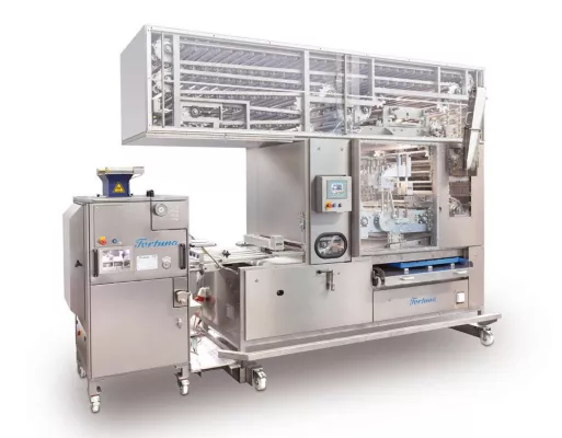 Große Vielfalt auf kleinstem Raum: Platzsparende Version der kombinierten Brötchenanlage Fortuna Premium K Bild: Große Vielfalt auf kleinstem Raum: Platzsparende Version der kombinierten Brötchenanlage Fortuna Premium K