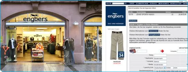 Bild: Zusammenarbeit mit easycash ausgeweitet - Herrenausstatter engbers nutzt Online-Zahlsystem Paymaster