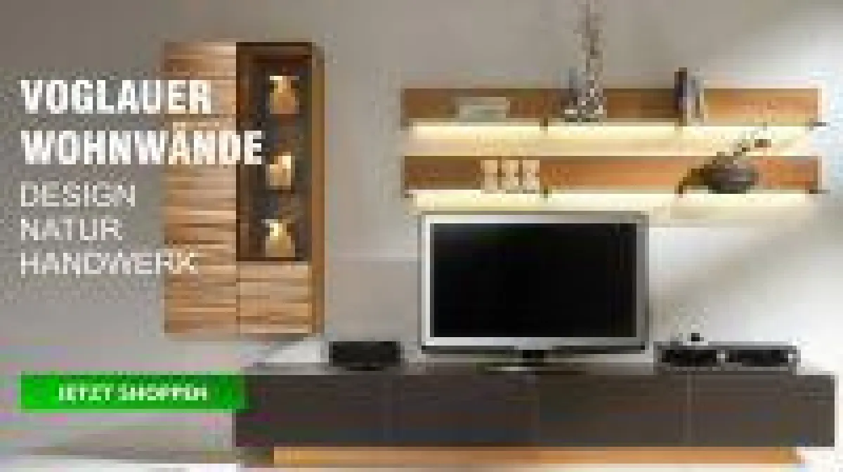 Voglauer Wohnwand im Möbel Karmann Online-Shop