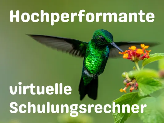 Bild: Hochperformante virtuelle Schulungsrechner jetzt auch für Teilnehmer aus Asien