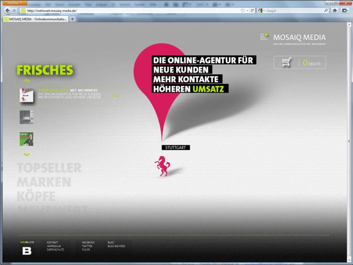 MOSAIQ-MEDIA-Startseite