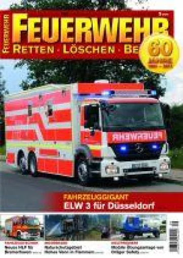 60 Jahre erfolgreich am Markt - Fachmagazin FEUERWEHR feiert Jubiläum Bild: 60 Jahre erfolgreich am Markt - Fachmagazin FEUERWEHR feiert Jubiläum