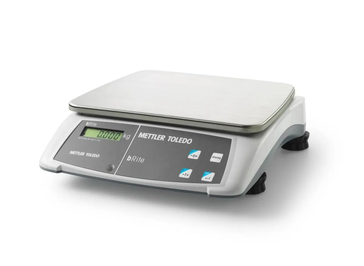 Kompakt, portabel und robust: die Kontrollwaage bRite von METTLER TOLEDO