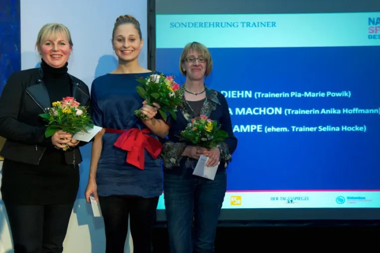 Bild: zaunberg - Software, die verbindet: Spenden für die Trainerinnen der „Berliner Nachwuchssportler des Jahres“