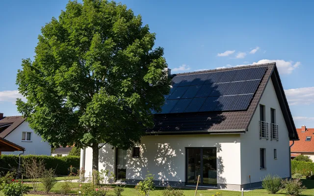 Bild: Verschattung von Solaranlagen durch Bäume  - VG Hamburg: Ablehnungs-Gebührenbescheide in Hamburg rechtswidrig!