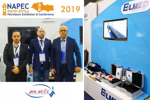 Bild: Präsentation der ISOTEST®-Hochspannungsprüfgeräte auf der NAPEC 2019 vom 10. bis 13. März in Oran / Algerien