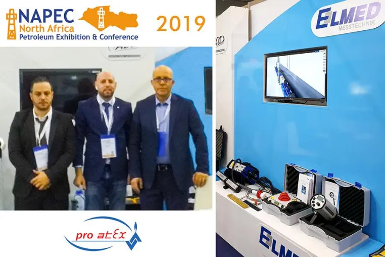 Bild: Präsentation der ISOTEST®-Hochspannungsprüfgeräte auf der NAPEC 2019 vom 10. bis 13. März in Oran / Algerien