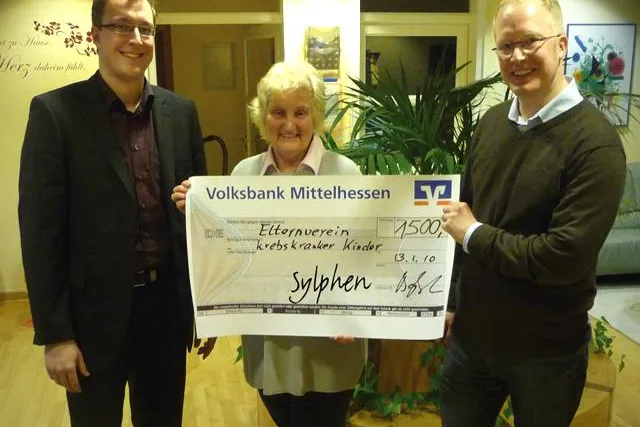 Spendenaktion der Sylphen GmbH & Co. KG Bild: Spendenaktion der Sylphen GmbH & Co. KG