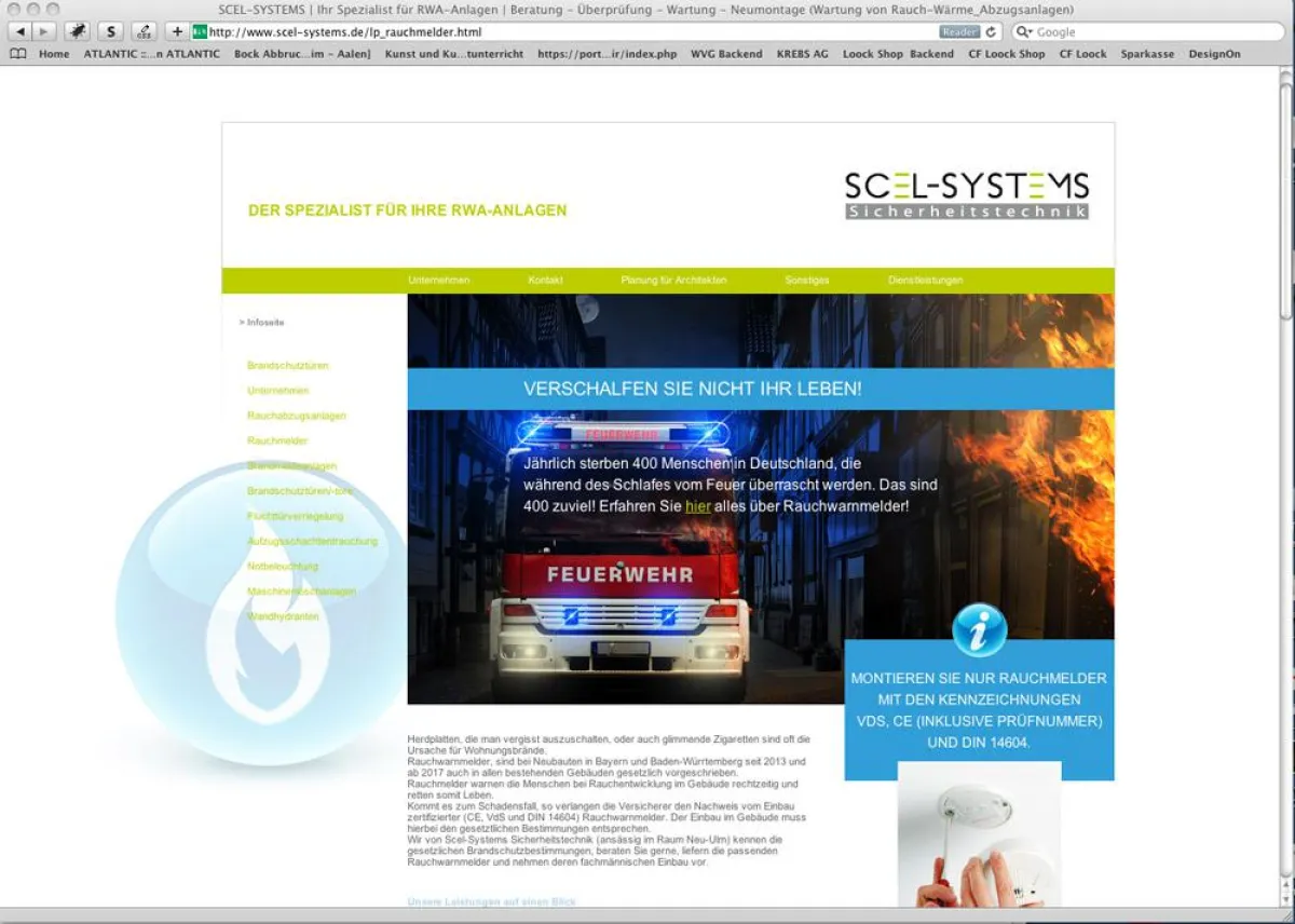 Scel-Systems Brandschutz