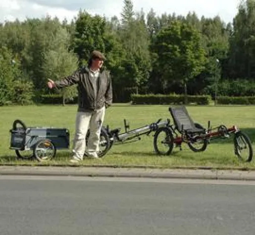 Bild: Der Tramper in der Metropole Ruhr