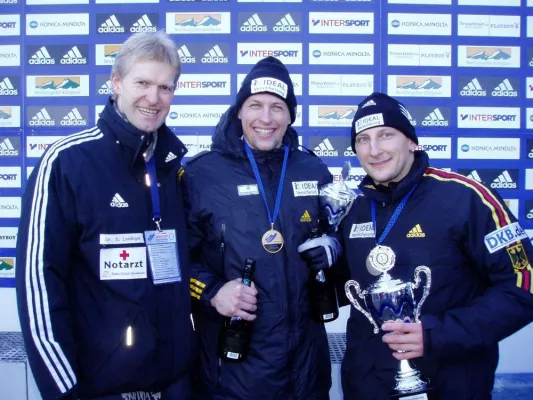 Bild: Sieg für deutsche Teams im Zweier- und Viererbob - Schön Klinik Harthausen betreut Bob-Weltcup am Königsee