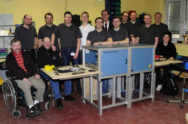 Bild: 20 Jahre erfolgreiche Kooperation der hünersdorff GmbH und der LWV Eingliederungshilfe