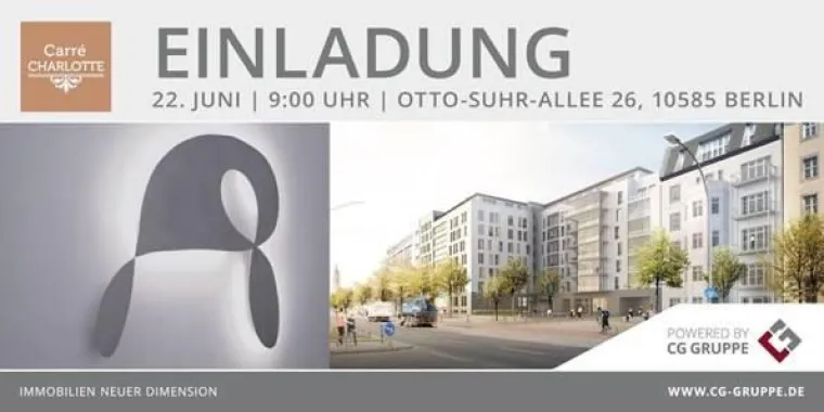 Einweihung des "Kunst am Bau"-Projekts "Carré Charlotte II" Bild: Einweihung des "Kunst am Bau"-Projekts "Carré Charlotte II"