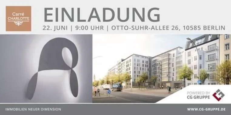 Bild: Einweihung des "Kunst am Bau"-Projekts "Carré Charlotte II"