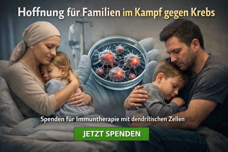 Bild: Spendenaktion unterstützt krebskranke Familien beim Zugang zu moderner Immuntherapie
