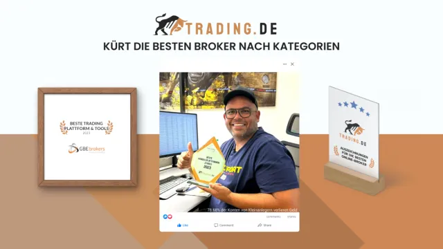 Bild: Trading.de kürt die besten Broker nach Kategorien