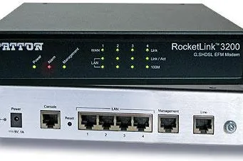 Bild: Patton RocketLink G.SHDSL Modem stellt 22.8 Mbps Ethernet auf der ersten Meile bereit