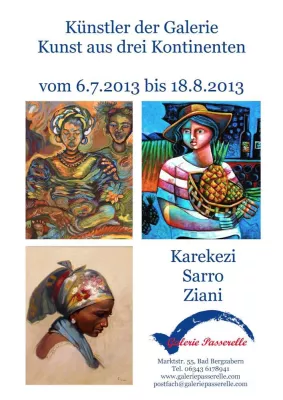 Bild: Künstler der Galerie - Kunst aus 3 Kontinenten