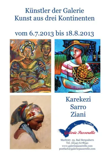 Bild: Künstler der Galerie - Kunst aus 3 Kontinenten