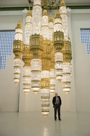 Kny Design liefert Zentral-Luster für Moschee in Nizwa Bild: Kny Design liefert Zentral-Luster für Moschee in Nizwa
