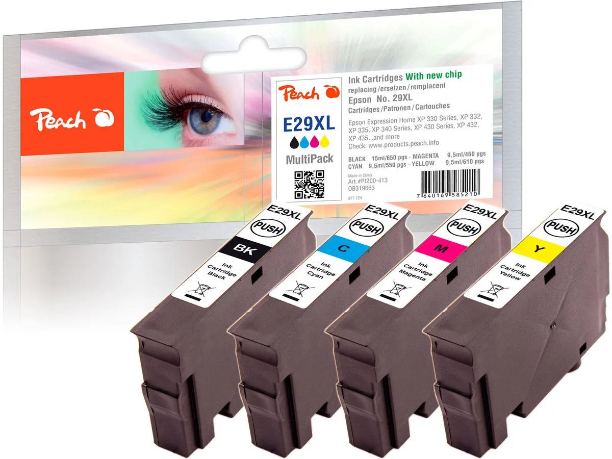 Peach Tintenpatronen (© Beat Hochheuser)