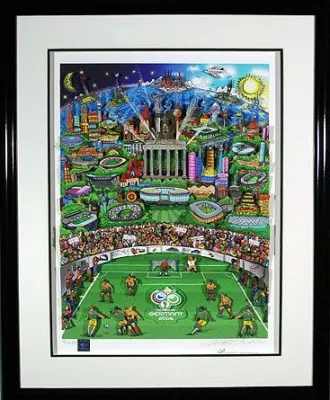 Bild: Pressemitteilung - Nürnberger Galerie präsentiert weltweit exklusiv: FIFA World Cup Germany 2006 - Neuerscheinung von Charles Fazzino