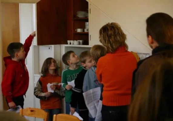 Bild: Lichtschiff und Nudeldampfer – Projekttage der Grundschule Löbau-Ost im Haus Schminke