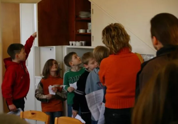 Bild: Lichtschiff und Nudeldampfer – Projekttage der Grundschule Löbau-Ost im Haus Schminke