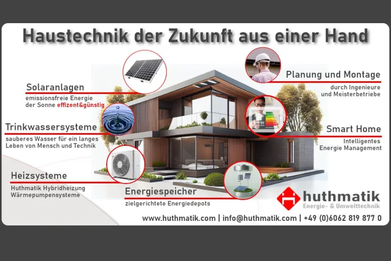 "Neuer Geschäftsführer leitet die Huthmatik GmbH in ein neues Zeitalter der erneuerbaren Energien" Bild: "Neuer Geschäftsführer leitet die Huthmatik GmbH in ein neues Zeitalter der erneuerbaren Energien"