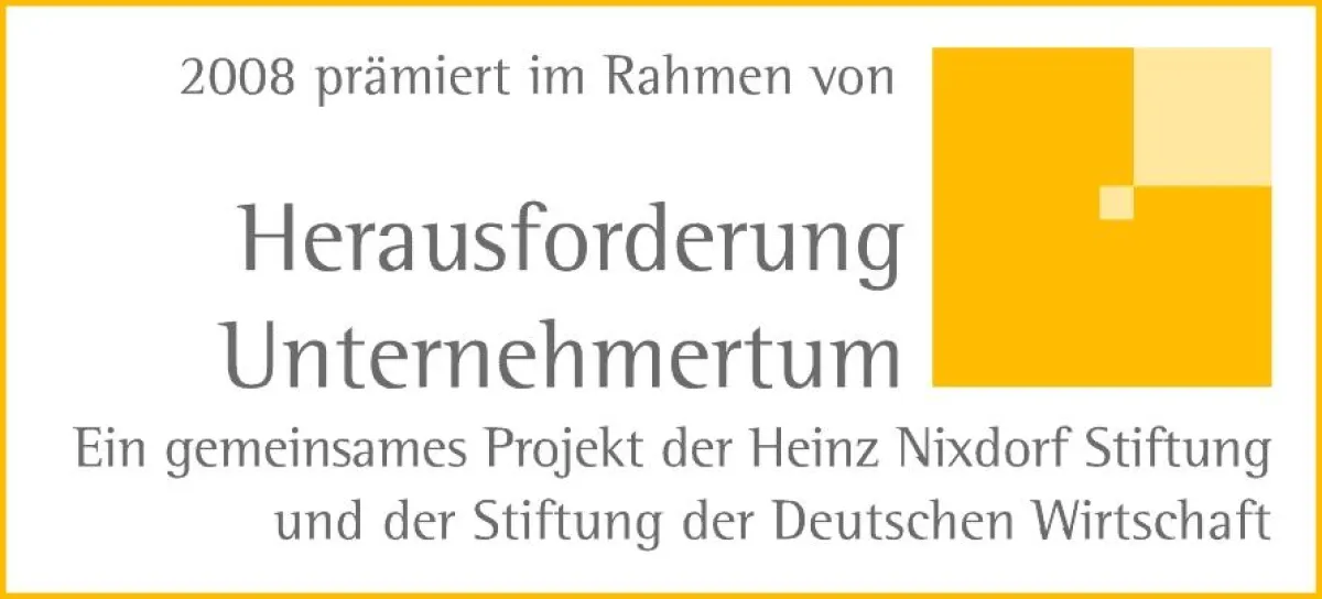 2008 ausgezeichnet im Rahmen von