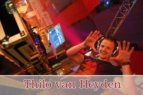 Bild: Thilo van Heyden bei ABI-TONITE in Vechta dabei