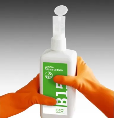 Bild: Der orochemie-Dosierrechner für Anwender der orochemie-Desinfektionsmittel-Konzentrate