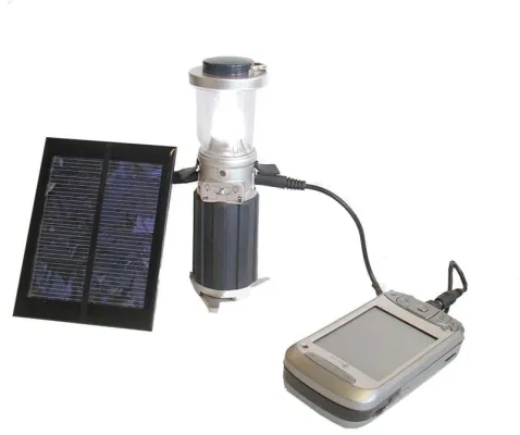 Bild: Die Solar Camping LED Leuchte – Ihre Licht- und Energiequelle für unterwegs