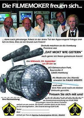 Bild: "Dat mokt wie gistern" - Hamburg-Premiere mit Falko Weerts und dem Apparatspott-Team