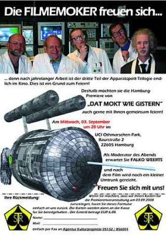 Bild: "Dat mokt wie gistern" - Hamburg-Premiere mit Falko Weerts und dem Apparatspott-Team