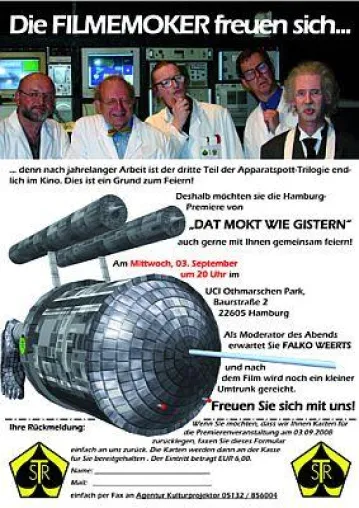 Bild: "Dat mokt wie gistern" - Hamburg-Premiere mit Falko Weerts und dem Apparatspott-Team