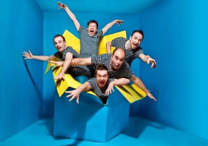 Bild: „FÜENF“-A-cappella-Musiker mit Stimmgewalt und viel Witz