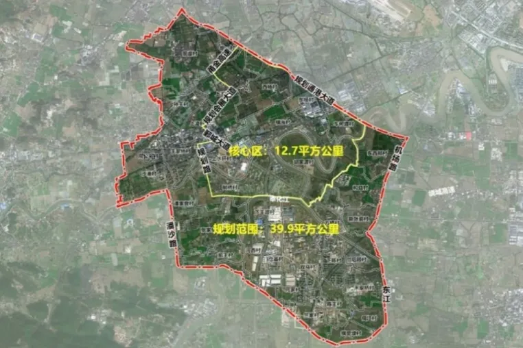 Bild: Ningbo Drehkreuz Südgebiet Entwicklungsplanung und Kerngebiet Städtebauwettbewerb beginnt