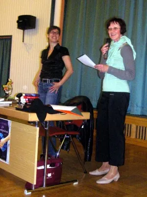Bild: Buchlesung Anne West im Kulturhaus Aue
