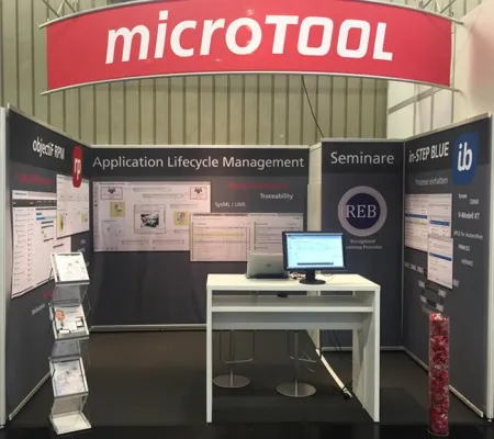 Bild: Software von microTOOL auf der embedded world 2018