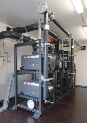 Energieeffizientes und sicheres Verpacken durch zentrale Vakuumversorgung Bild: Energieeffizientes und sicheres Verpacken durch zentrale Vakuumversorgung