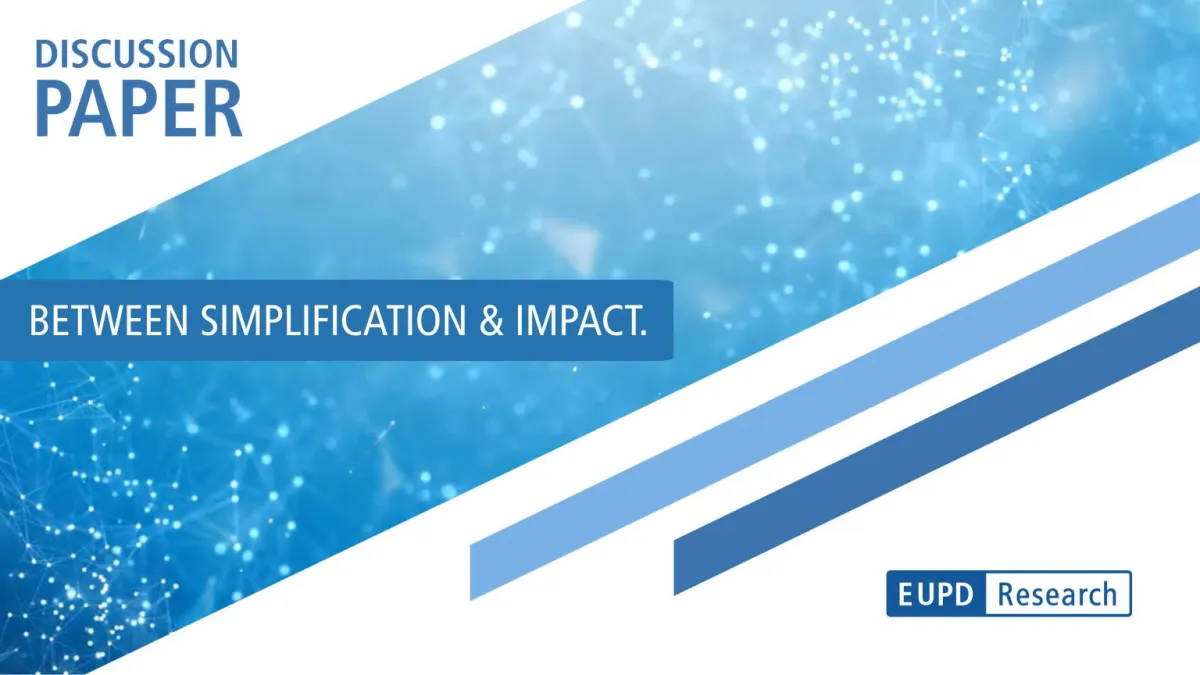 Diskussionspapier von EUPD Research und des ESG Transparency Committees (© EUPD Group)