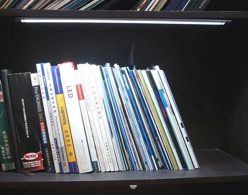 Bild: Ein junger Mann bringt Licht ins Dunkel.