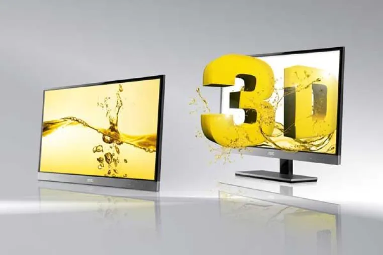 Bild: Ultrastylishes 3D-Display – fast rahmenlos
