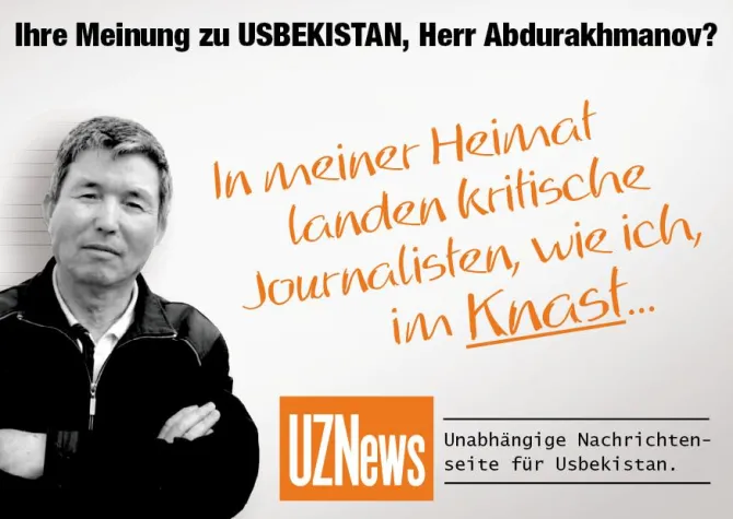 Bild: ROG und „Uzbekistan Press Freedom Group“ zum usbekischen Staatsbesuch in Berlin: Medienfreiheit muss Thema sein