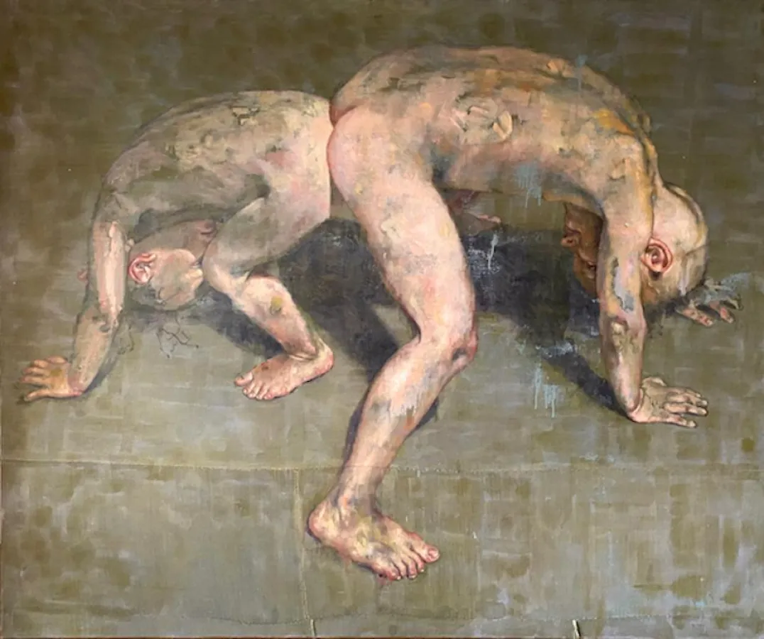 Foible 2020, Öl auf Leinwand, 230 x 175 cm