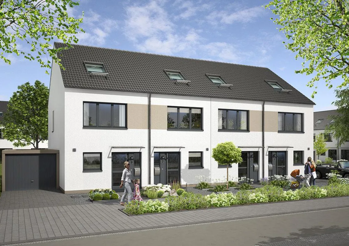 VISTA-Doppelhaus Typ M in Beckum.