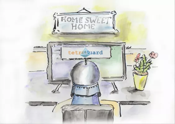 Bild: Wie sieht Security-Balance im Home Office aus?