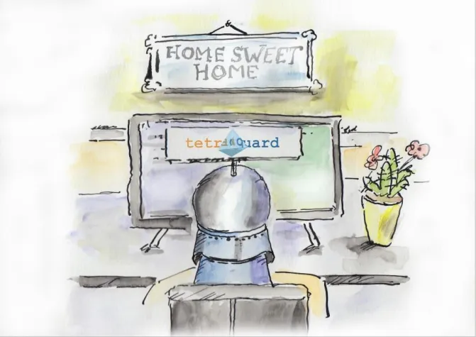 Bild: Wie sieht Security-Balance im Home Office aus?