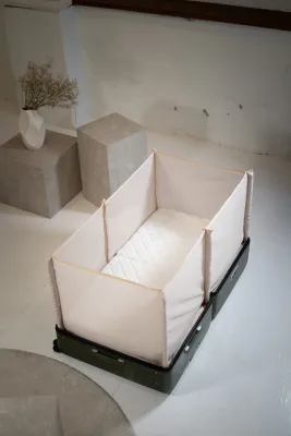 Bild: Innovation für junge Eltern: CaseNapzZz vereint Koffer und Kinderreisebett in einem Produkt